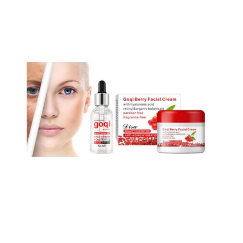 Berry facial cream & face serum