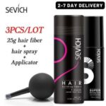 Hair In 5 Sec Black Hair Fiber , applicator and holding spray