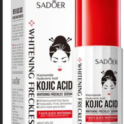 kojic acid whitening freckles serum