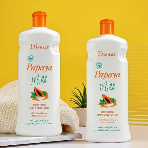 Papaya milk hand & body lotion white ×2