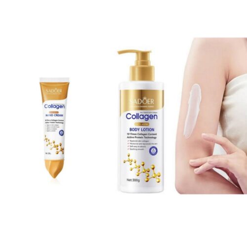 Collagen anti aging body lotion & hand cream