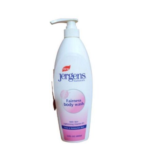 Natural fairness body wash