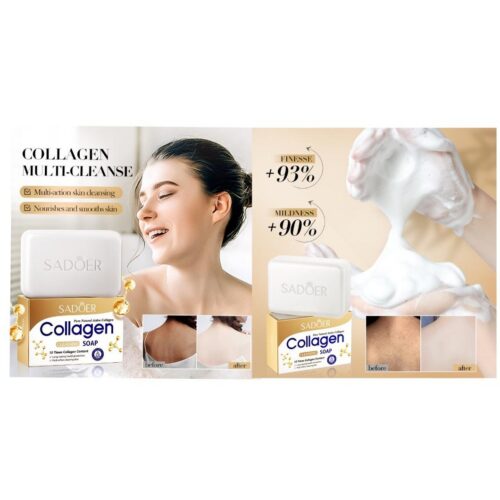 Collagen cleansing soap bar ×2