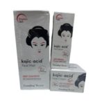 Facial wash + face serum + face cream