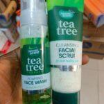 Scents Tea Tree Cleansing Facial Scrub and foaming wash