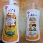 Kids magnesium amino body wash & vitamin c lotion