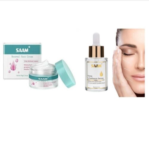 Renewal face cream + young & radiance serum