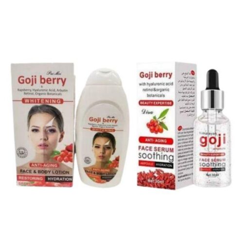Berry Lotion and face Serum