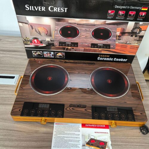 Infrared Electric Cooker (Double Burner) – 3500W Ceramic Hot Plate & Touch Control (SC-7038)