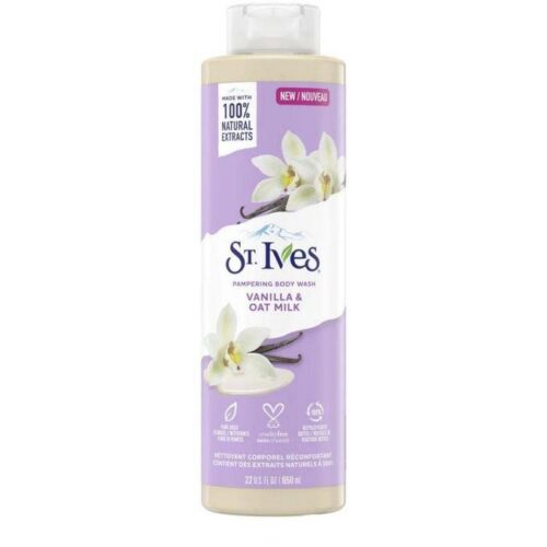 Vanilla & oatmilk shower gel 650ml
