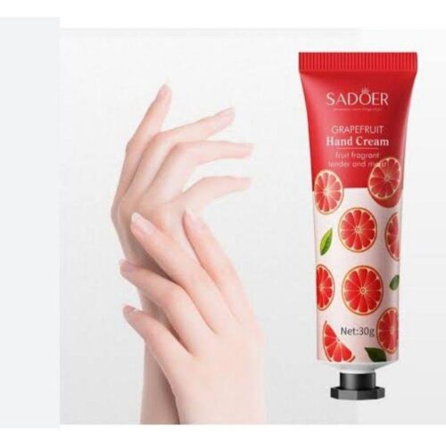 Grapefruit hand cream