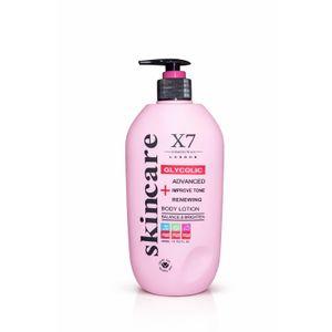 X7 Skincare Glycolic Advanced Renewing Body Lotion Balance & Brighten Improve Tone 400ml