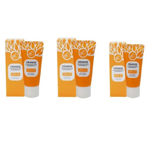Orange enzymes exfoliating brightening gel ×3