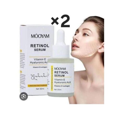 Retinol serum vitamin e hyaluronic acid 30ml ×2