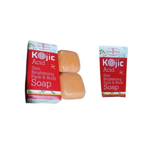 Kojic acid skin brightening soap 4bars × 2packs