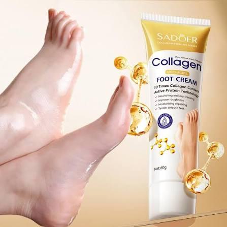 Collagen foot cream