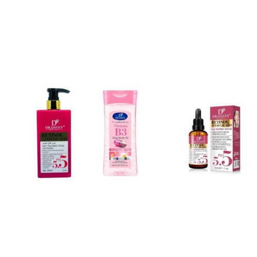 Retinol + ferulic lotion + vitamin b3 oil & serum