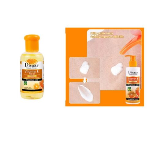 Vitamin c face oil & vitamin c lotion 230g