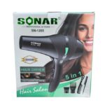 Sonar Professional Hair Dryer SN-1265 – 5000W (5-in-1 Set)