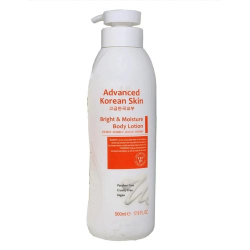 1 - 2026-07-24T114921.985 Advanced Korean Skin Bright & Moisture Body Lotion for Hydration, Soft Skin & Radiant Glow 500ml - Image 1