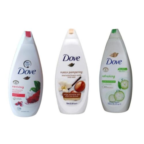 Reviving + purely pampering & Refreshing body wash 750ml