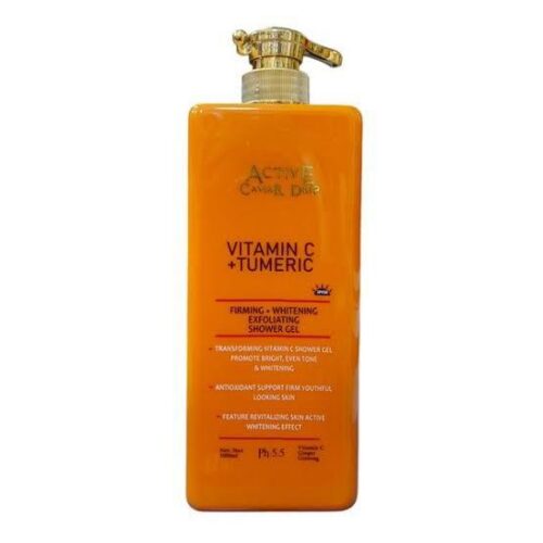 Caviar drip vitamin c turmeric shower gel