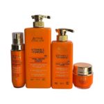 Caviar drip Vitamin c + turmeric oil, shower gel, lotion & cream