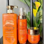 Caviar drip vitamin c lotion + oil & face cream