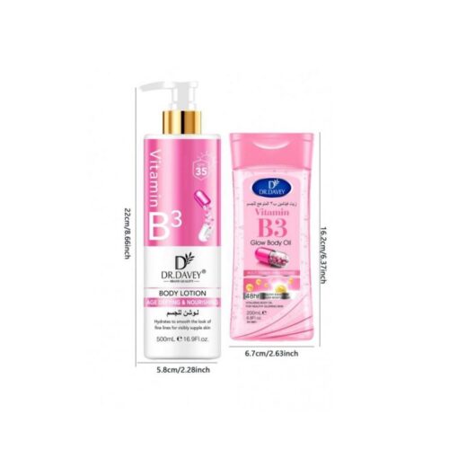 Vitamin B3 age defying nourishing lotion & oil