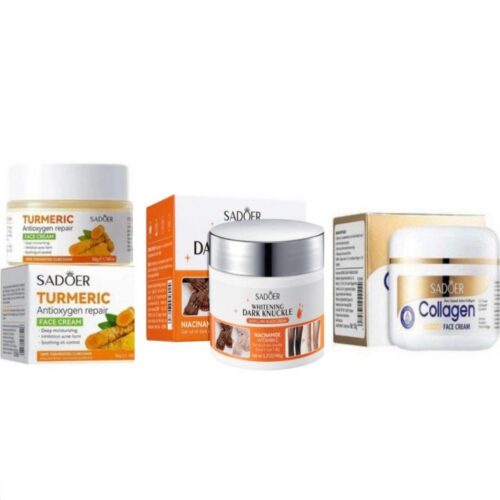 Turmeric Repair + Dark Knuckles & Collagen Creams