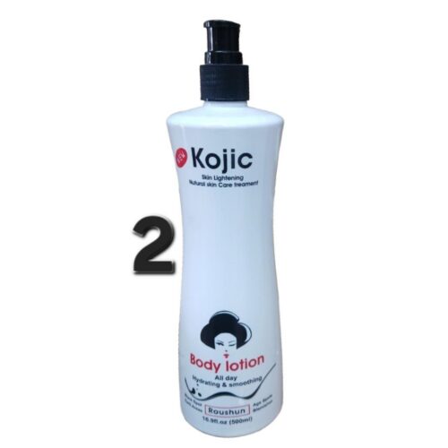 Kojic skin lightening lotion 500ml ×2