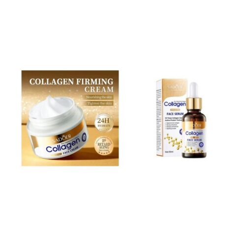 Collagen face cream & serum