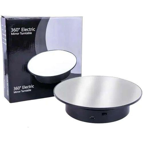 360° Electric Mirror Turntable Display Stand