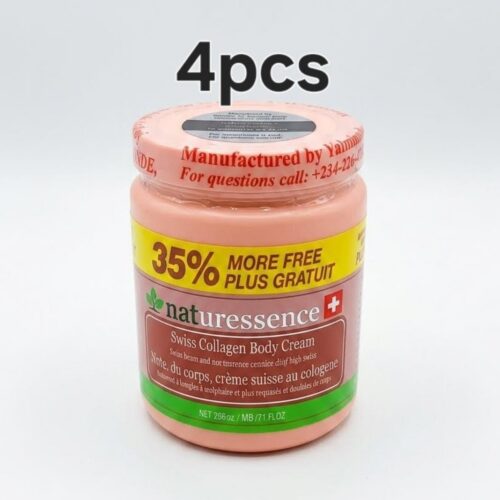 Swiss collagen body cream ×4