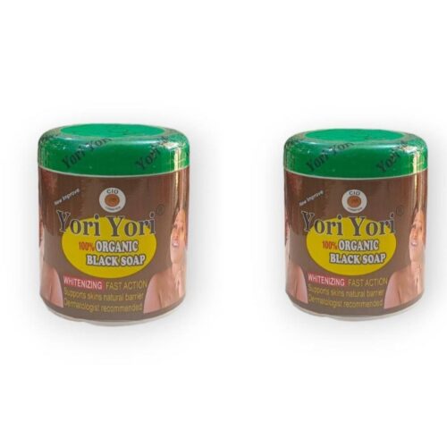 Organic black soap ×2
