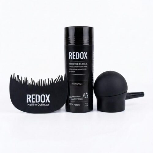 Redox hair building fibers 27.5g, Applicator and optimizer