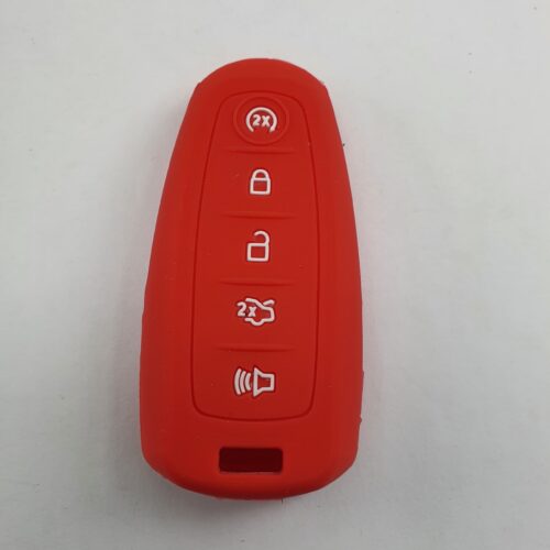5 buttons Silicon car remote key fob cover
