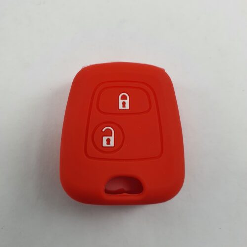 2 buttons Silicon car remote key fob cover