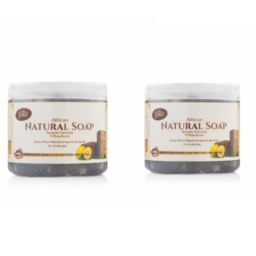 African natural sesame soap 500g ×2
