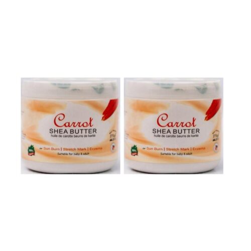 Carrot shea butter soap 275g ×2