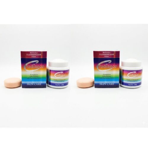 Complexion Enhancement & nourishing cream with cleansing bar ×2