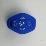 4 buttons Silicon car key fob cover