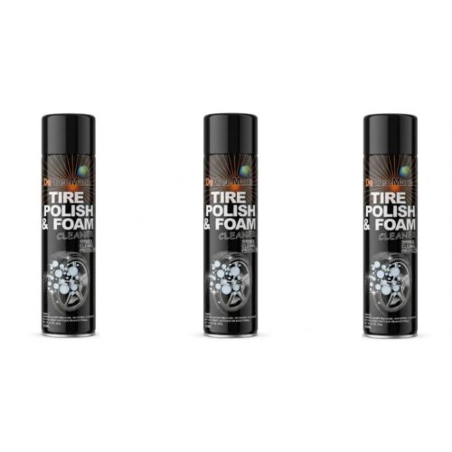 Tire polish & foam cleaner 3pcs